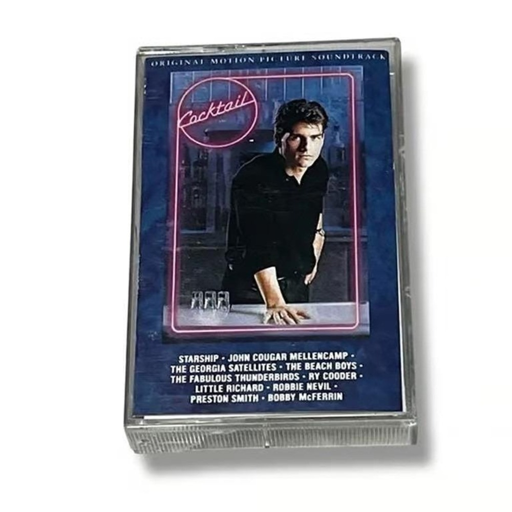 Cocktail Original Motion Picture Soundtrack Cassette Tape 1988 Vintage